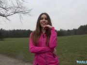 Preview 1 of Public Agent Sexy jogger fucked in the woods