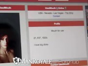 Preview 5 of ManRoyale Guy caught masturbating online by bf