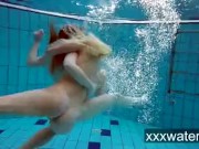 Preview 3 of Milana and Katrin strip eachother underwater
