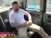 Preview 5 of Female Fake Taxi Big sticky facial finish after hot cab fuck session