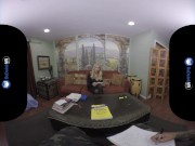 Preview 1 of VR Porn Fucking On Your French Tutor Briana Banks On BaDoinkVR