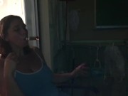 Preview 5 of Wife inhalesfatcigar for full hdvideo missinhale@yahoo.com