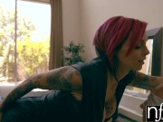 Preview 2 of NF Busty - Big Tit Anna Bell Peaks Tied Up And Fucked Client