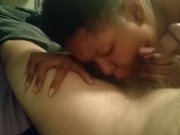 Preview 1 of Sucking and stroking me