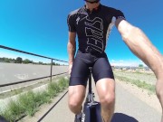 Preview 3 of Pissing lycra in public while cycling