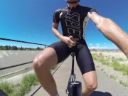 Preview 4 of Pissing lycra in public while cycling