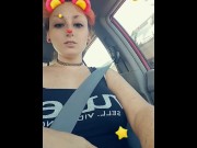 Preview 3 of Public tit flashing in car