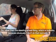 Preview 6 of Fake Driving School Messy creampie climax for sexy cheating learner