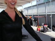 Preview 1 of The News @ Sex - Skydiving With Lisa Ann! Pt 2