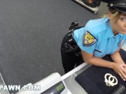 Preview 1 of XXXPAWN - Sean Lawless Fucks Ms. Police Officer In Backroom
