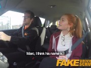 Preview 4 of Fake Driving School Cute redhead Ella Hughes fucks and eats instructors cum