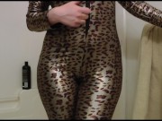 Preview 6 of Desperate Holding & Wetting my Kitten Costume