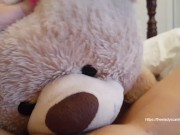 Preview 5 of Eat my Squirt Naught Teddy Bear