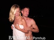 Preview 3 of BAEB Outdoor fuck with blonde tiny breasted babe Haley Reed