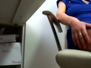 Preview 1 of MASTURBATE AT WORK DAY 2 : i tease and play myself to get a strong orgasm