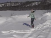 Preview 2 of Winter Pee of Katya Clover