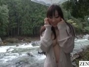 Preview 3 of JAV CMNF outdoor nudity nature trek Yuu Kawakami Subtitled