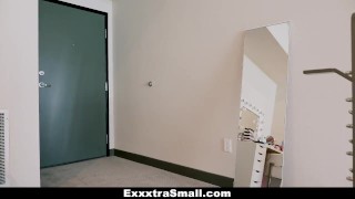 ExxxtraSmall - Sinful Spinner Addicted To Masturbating And Stepdads Cock