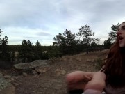 Preview 1 of Giantess Makes Boss Serve Her In Public Until Orgasm! freckledRED 360 VR HD
