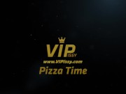 Preview 3 of Vipissy - Pizza Time - Lesbian Piss Drinking
