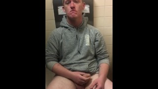 Jerking of in UC Berkeley bathroom