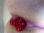 Preview 1 of Hungry Marilyn Moore Devours Anal Gummy Bear Vore