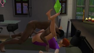 digging out big booty redhead sims 4