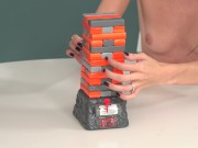 Preview 4 of Topless Girls Play: Jenga!