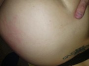 Preview 1 of TOTAL STRANGERS cum inside her asshole! What a filthy slut hotwife