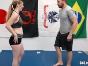 Preview 2 of Daisy Chains in mixed wrestling - Alex Adams