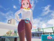 Preview 4 of Gal*Gun 2 Teacher Footjob & Ballbusting