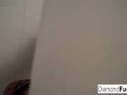 Preview 2 of Diamond Kitty Decides To Get Wet And Wild In The Shower