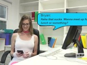 Preview 2 of Gorgeous Office Whore Gets Destroyed By Random Guy Off the Internet