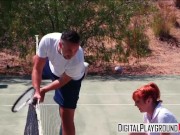 Preview 1 of Tennis Toes with Keiran Lee & Lauren Phillips - DigitalPlayground
