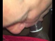 Preview 4 of Shemale verbally makes straight guy suck dick