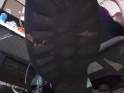Preview 1 of Goth Spike Boots Floor POV