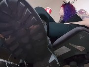 Preview 3 of Goth Spike Boots Floor POV