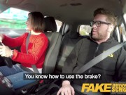 Preview 3 of Fake Driving School Jealous learner with great tits wants hard fucking