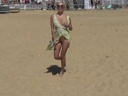 Preview 3 of Flashing at competitions on a public beach