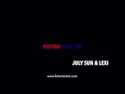 Preview 2 of Fistertwister - July Sun Lexi Dona - Anal Fisting Porn