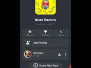 Preview 3 of @ariesdamico Premium Snapchat, custom videos, & more!