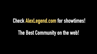 Alex Legend Cums On 4 Eyed Amarna Miller & Nickey Huntsman!