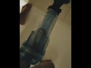 Preview 6 of Fucking Fleshlite Turbo In Shower 2