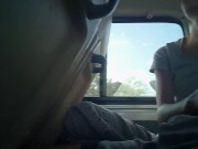 Preview 1 of Make me cum for 1 min - extreme public handjob in bus
