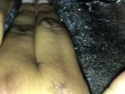 Preview 6 of Fetish Extremely Hairy Creamy Ebony Pussy