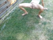 Preview 1 of exxxtra small tiny milf extreme pee pissing outdoor outside very sexy pov