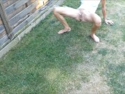Preview 3 of exxxtra small tiny milf extreme pee pissing outdoor outside very sexy pov