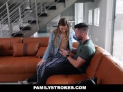 Preview 4 of FamilyStrokes - Horny Devours stepuncle's Cock