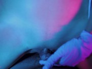 Preview 5 of MurMur #3 Wet pussy rubbing with latex gloves