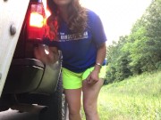 Preview 2 of Part 1 road trip pissing